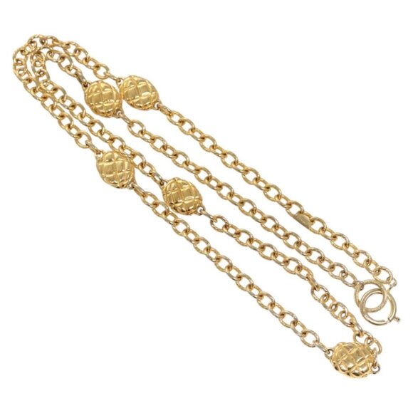 CHANEL Chain Belt metal Gold CC Auth bs25545 - Picture 1 of 14